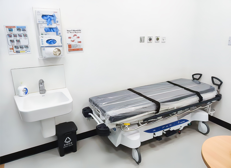 MEDIK a livré des brancards hydrauliques à Macao