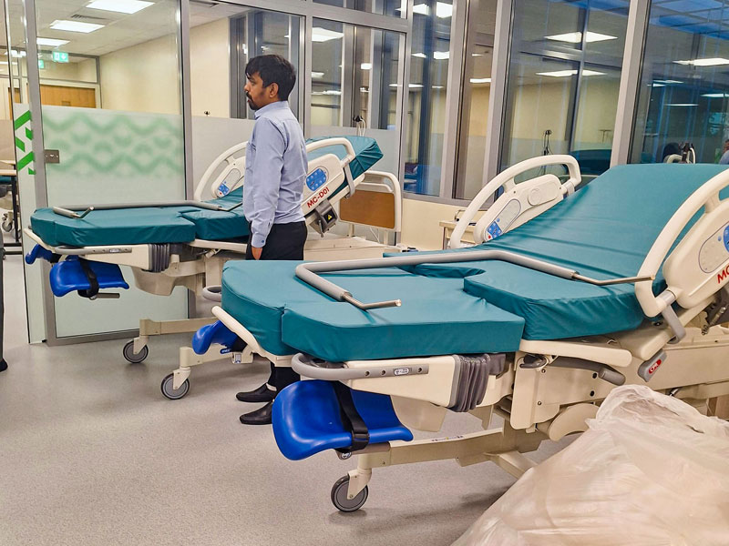 Lits d’accouchement MC-D01 à l’UDST