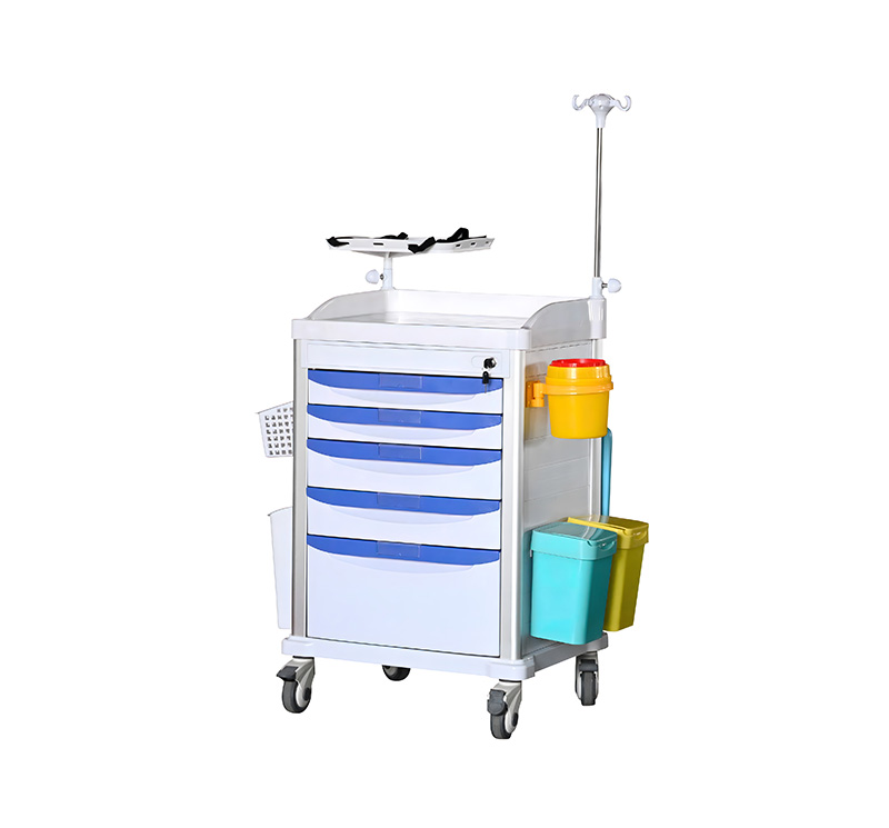 Chariot d'urgence 5 tiroirs MK-P17
