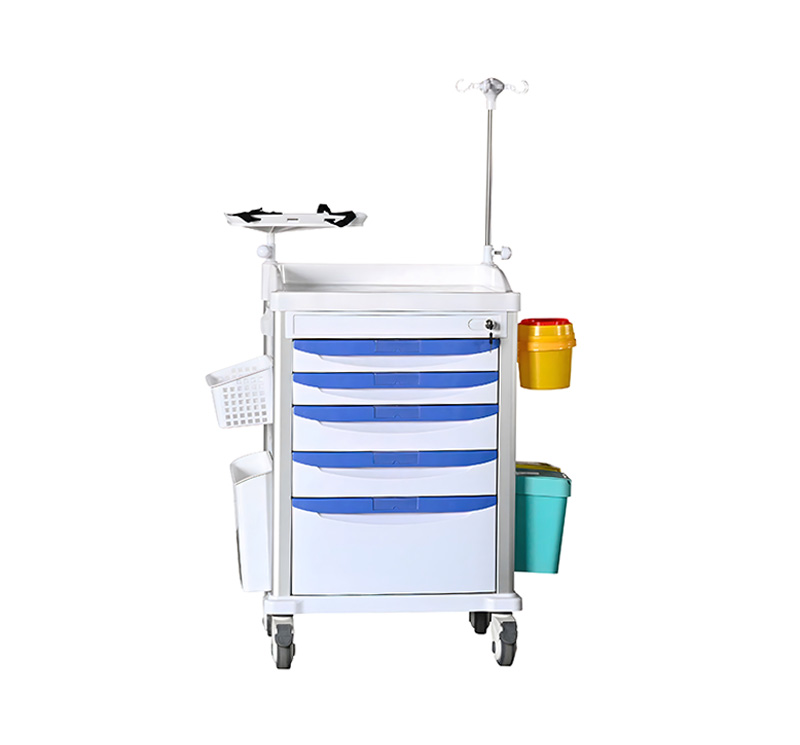 Chariot d'urgence 5 tiroirs MK-P17